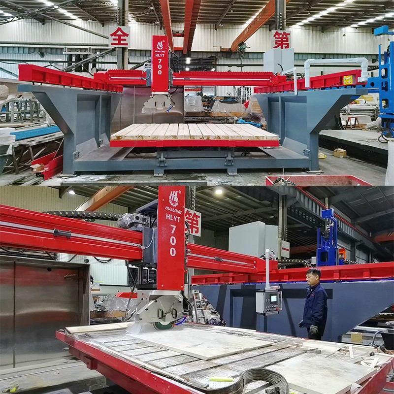 Gergaji Jembatan Pemotongan Batu